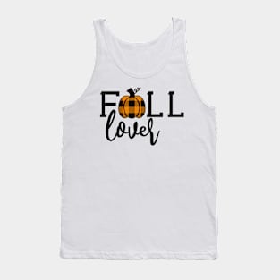 Fall Lover Autumn Pumpkin Tank Top